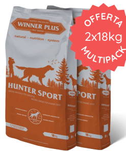 Winner Plus Hunter Sport Offerta 2 sacchi da 18 Kg