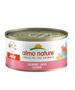 Alimento umido gatto Almo Nature, Salmone, gelatina, 70gr [680271]