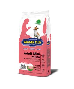WINNER PLUS ADULT MINI holistic con carne di pollo fresca