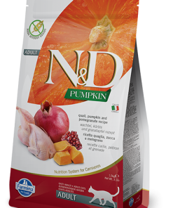 Alimento secco gatto Farmina Zucca Quaglia [PND0030014]